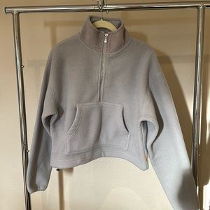 Yellow The Label Grey Pullover - Small